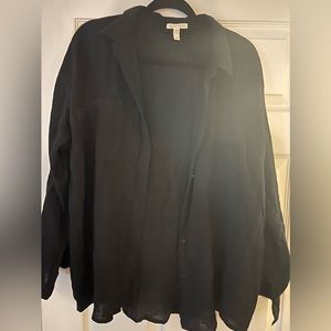 Eileen Fisher button down - size L